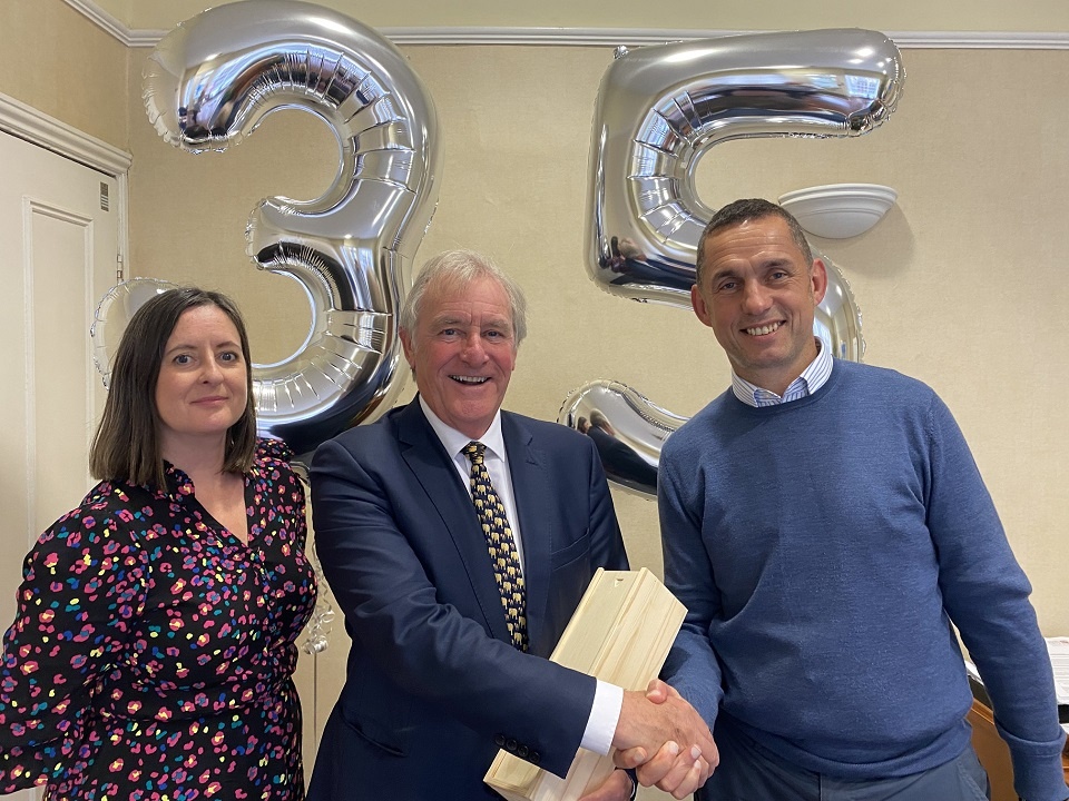 Barry Crux & Company celebrates 35 years of success – and sets out plans for growth in Garness Group partnership